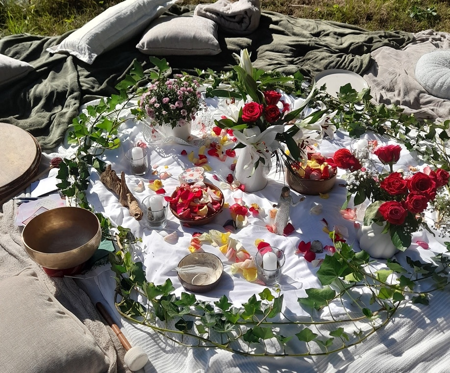 Blessingway-Feier Natur Doula Gisela